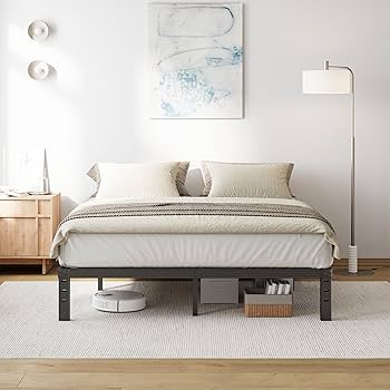 Amazon.com: COMASACH Queen Bed Frame, Heavy Duty 12